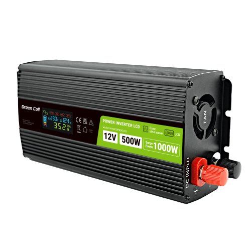 12V to 230V Sine Wave Inverter 500W/1000W