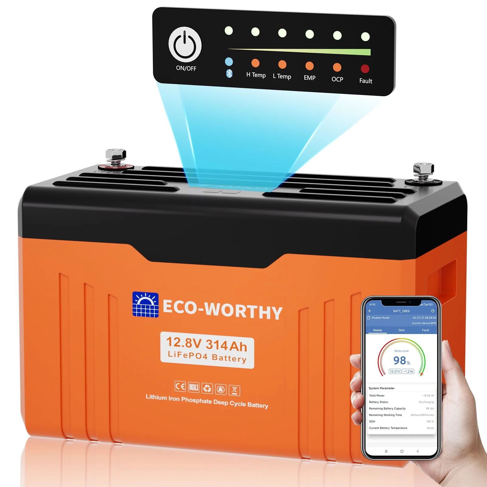 LiFePO4 Battery 314Ah